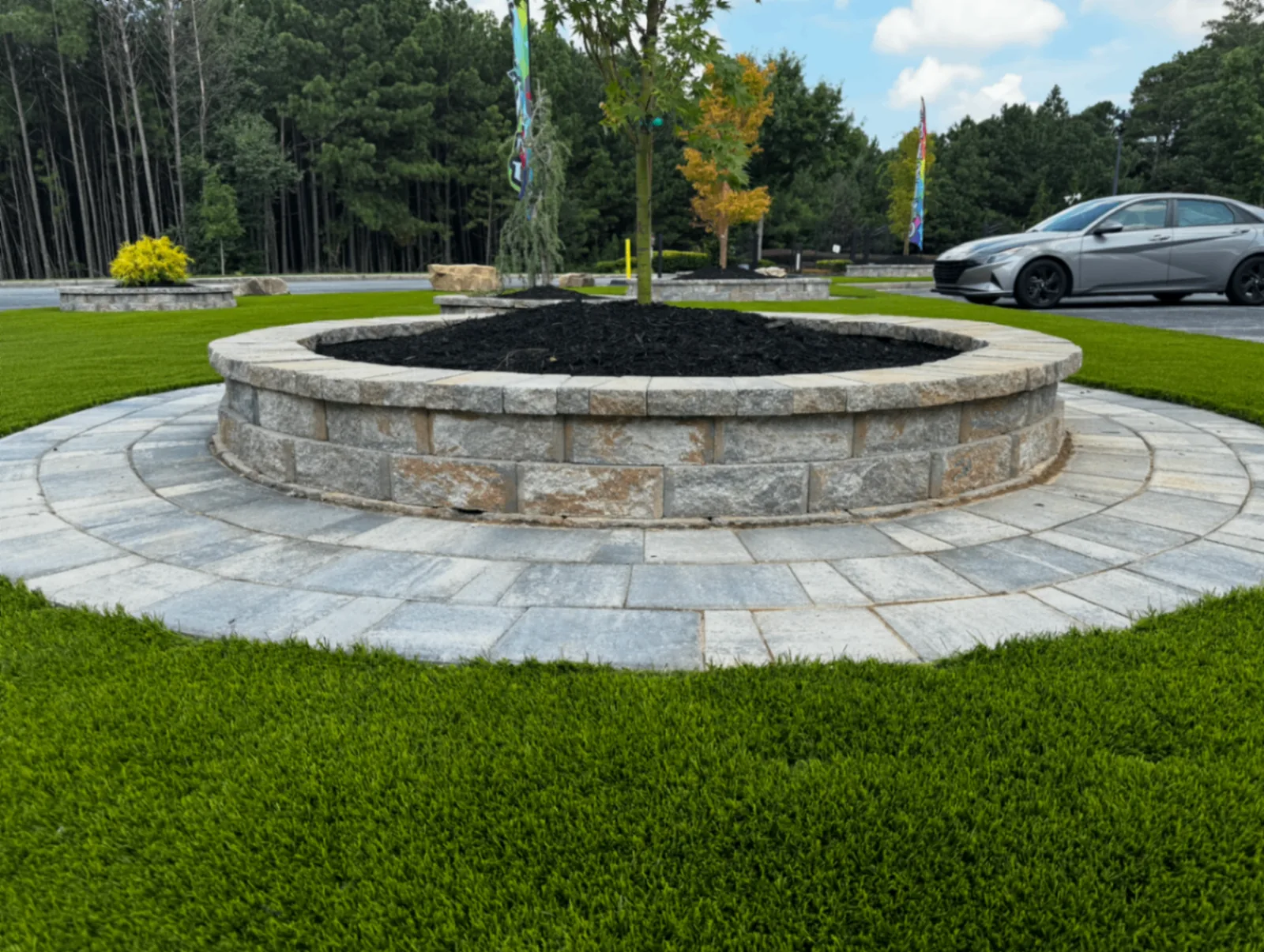 Artificial turf installation project 3 in West Georgia