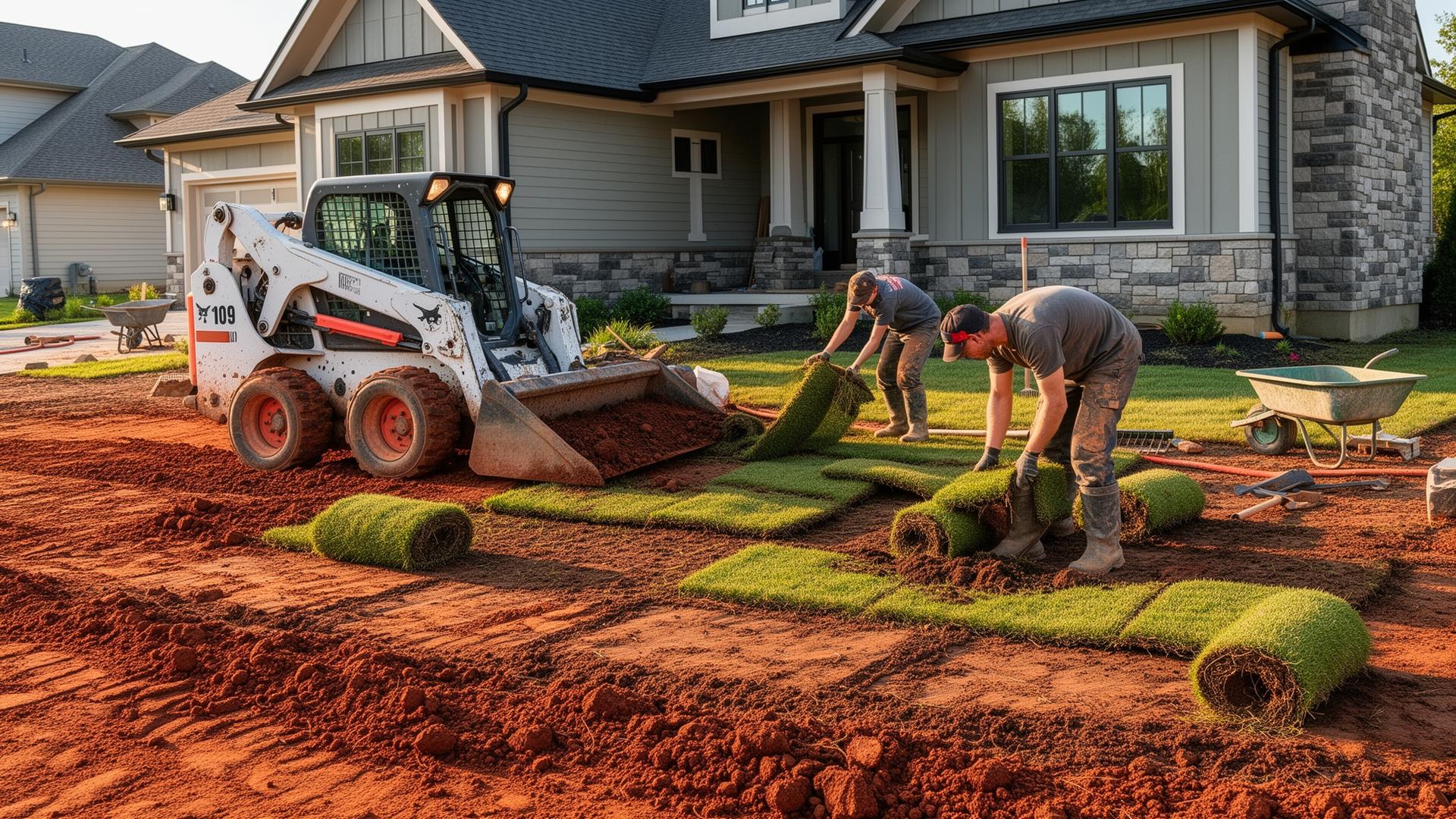 Professional landscaping in Carrollton, Georgia