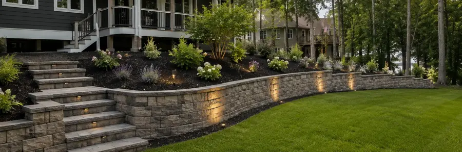After — Retaining Wall — Replacement